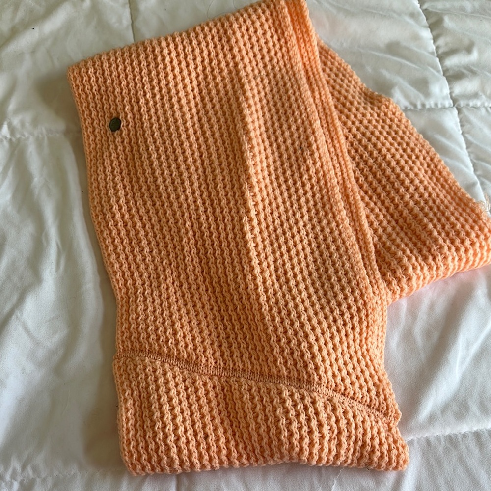 BCBG Women's Peach Infinity Scarf